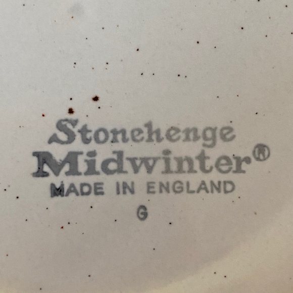 VTG I W.R. Midwinter, Ltd. I Stonehenge I Creation Pattern I Tea Saucers - Picture 4 of 16